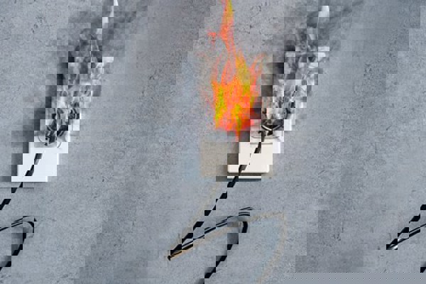 Fire In House